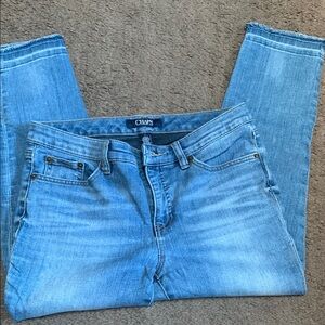 Chaps Blue Straight madden capri’s